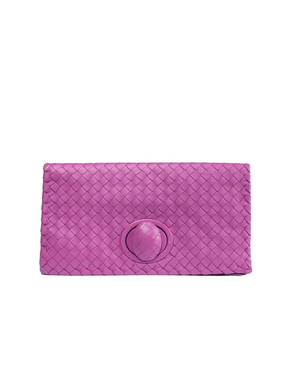 Vibrant Purple Bottega Veneta Clutch